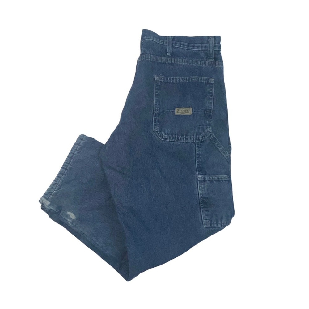Vintage Wrangler Fleece lined carpenter denim jeans